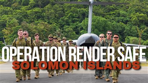 Operation Render Safe Solomon Islands .